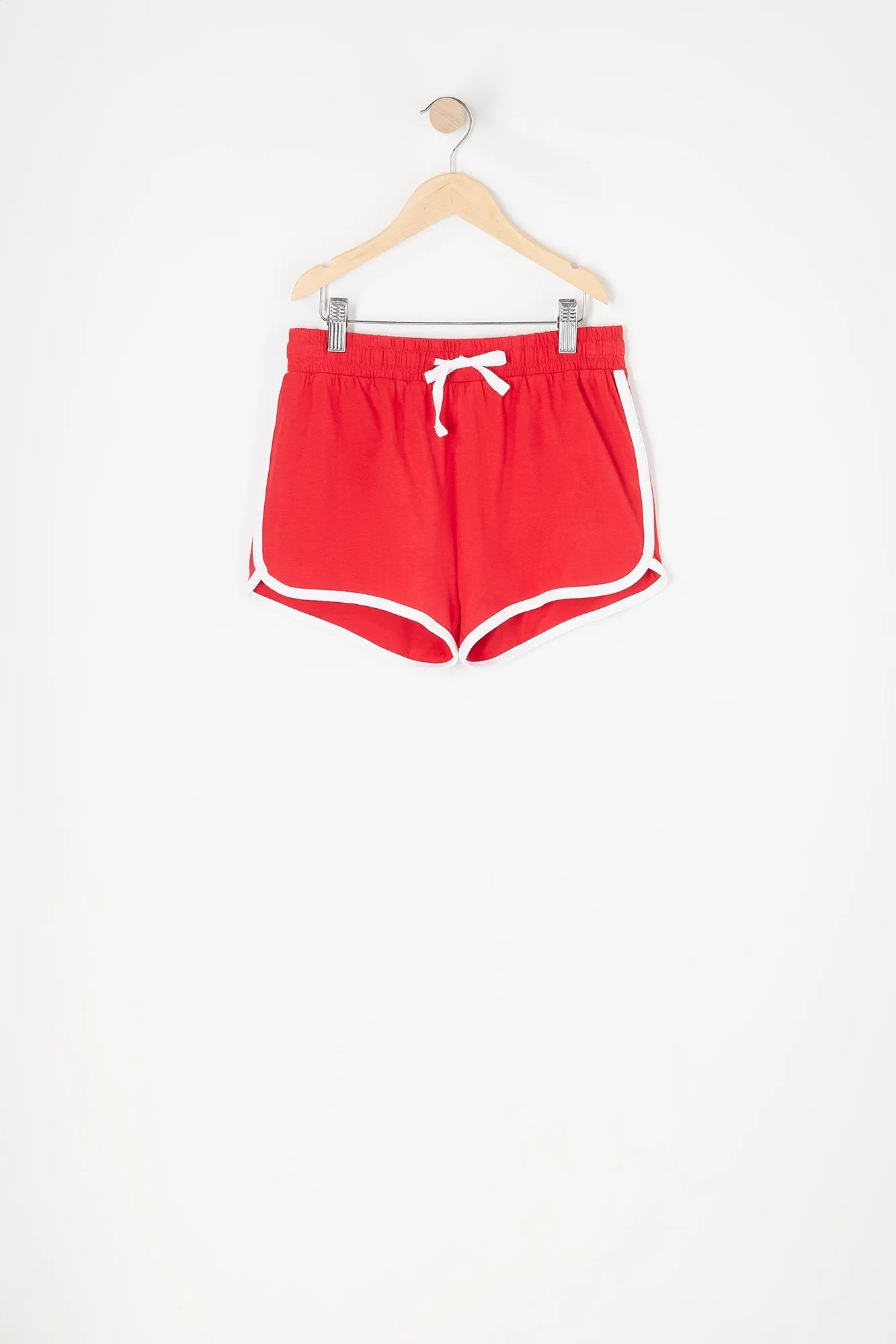 Girls Drawstring Dolphin Hem Short