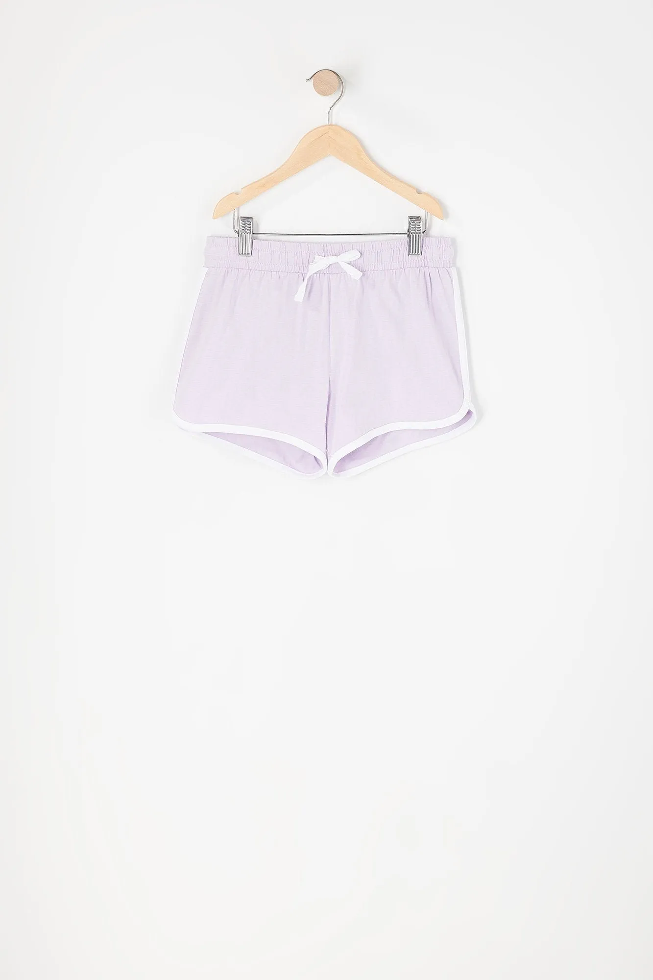 Girls Drawstring Dolphin Hem Short