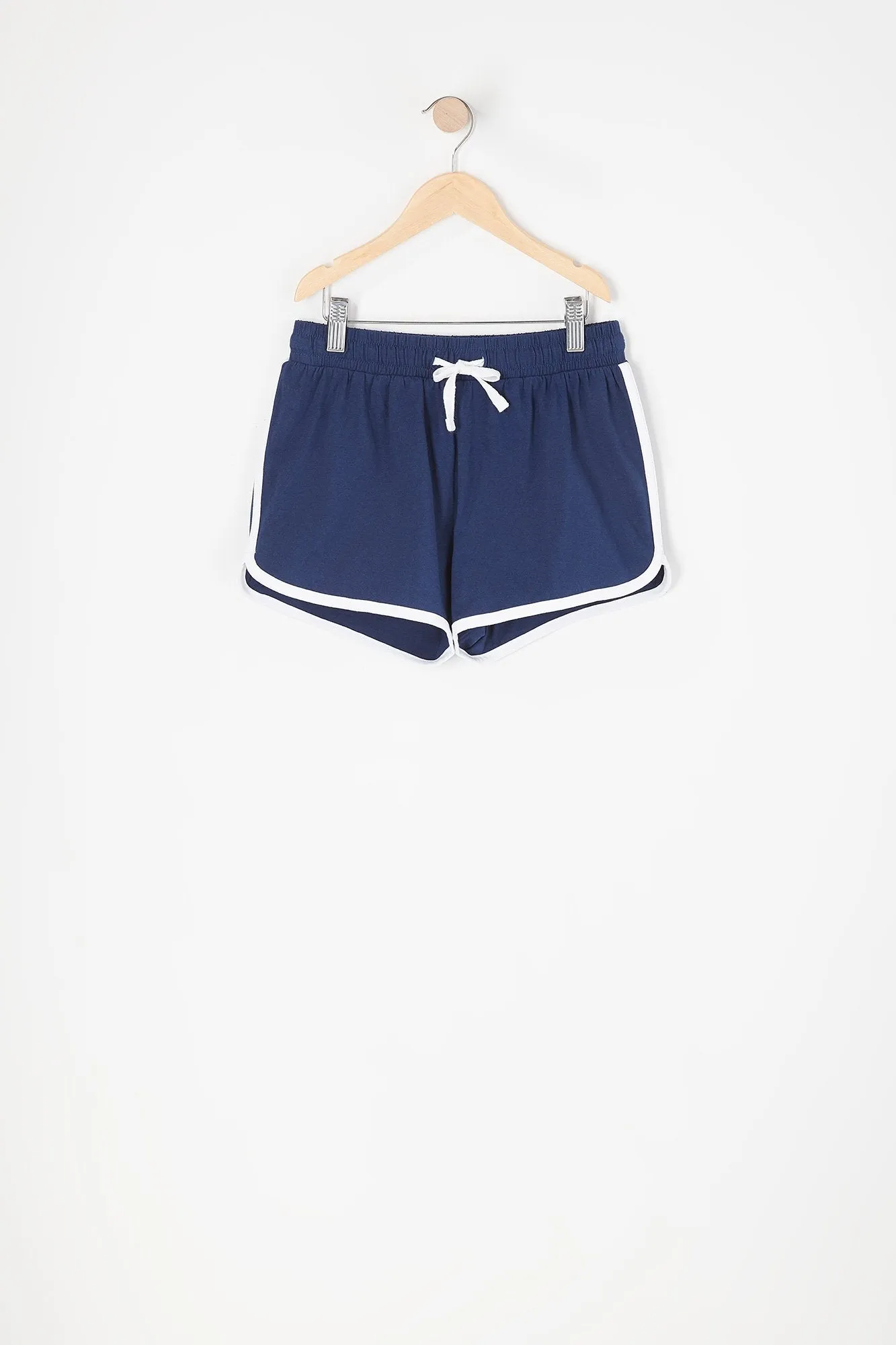 Girls Drawstring Dolphin Hem Short