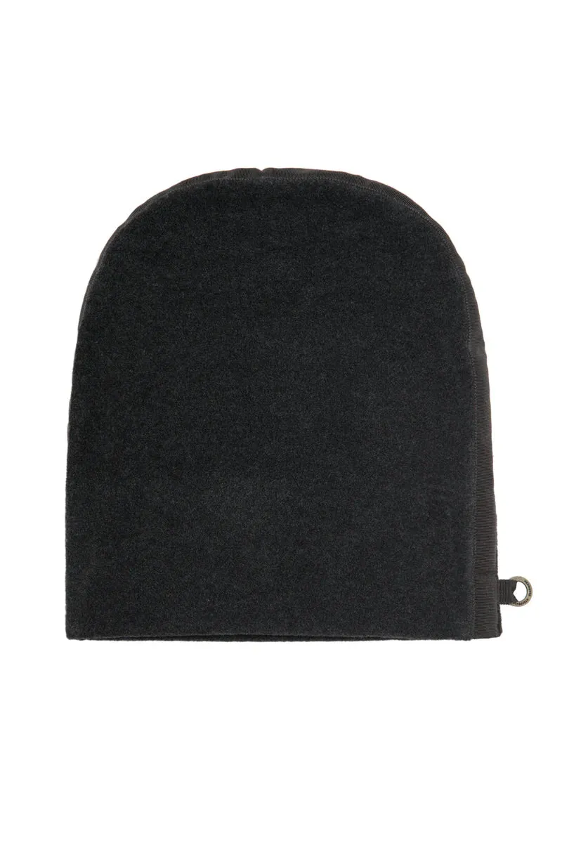 Henriette Steffensten Double Folded Hat in Soft Black