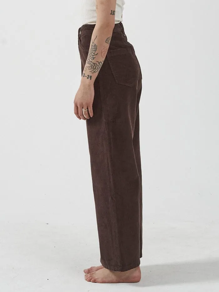 Holly Cord Pant - Postal Brown