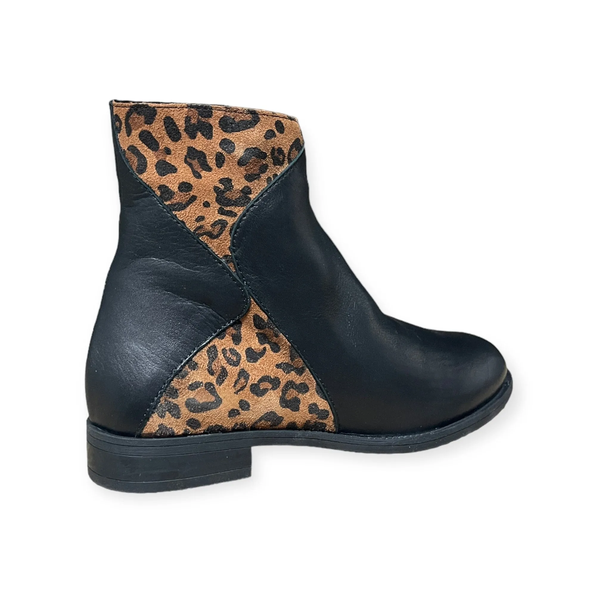 JOLENE T&CO BLACK LEOPARD