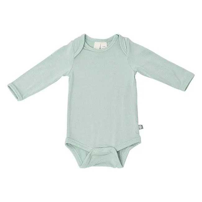 Kyte Baby Long Sleeve Bodysuit in Sage