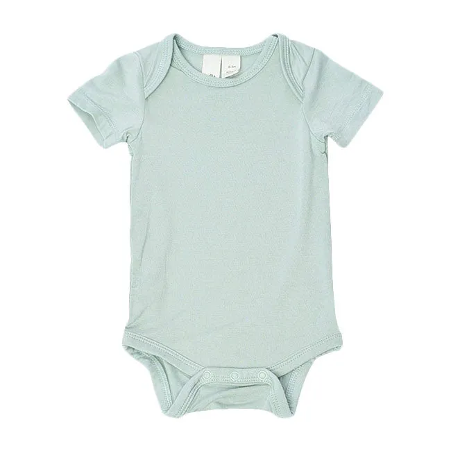 Kyte Baby Short Sleeve Bodysuit in Sage