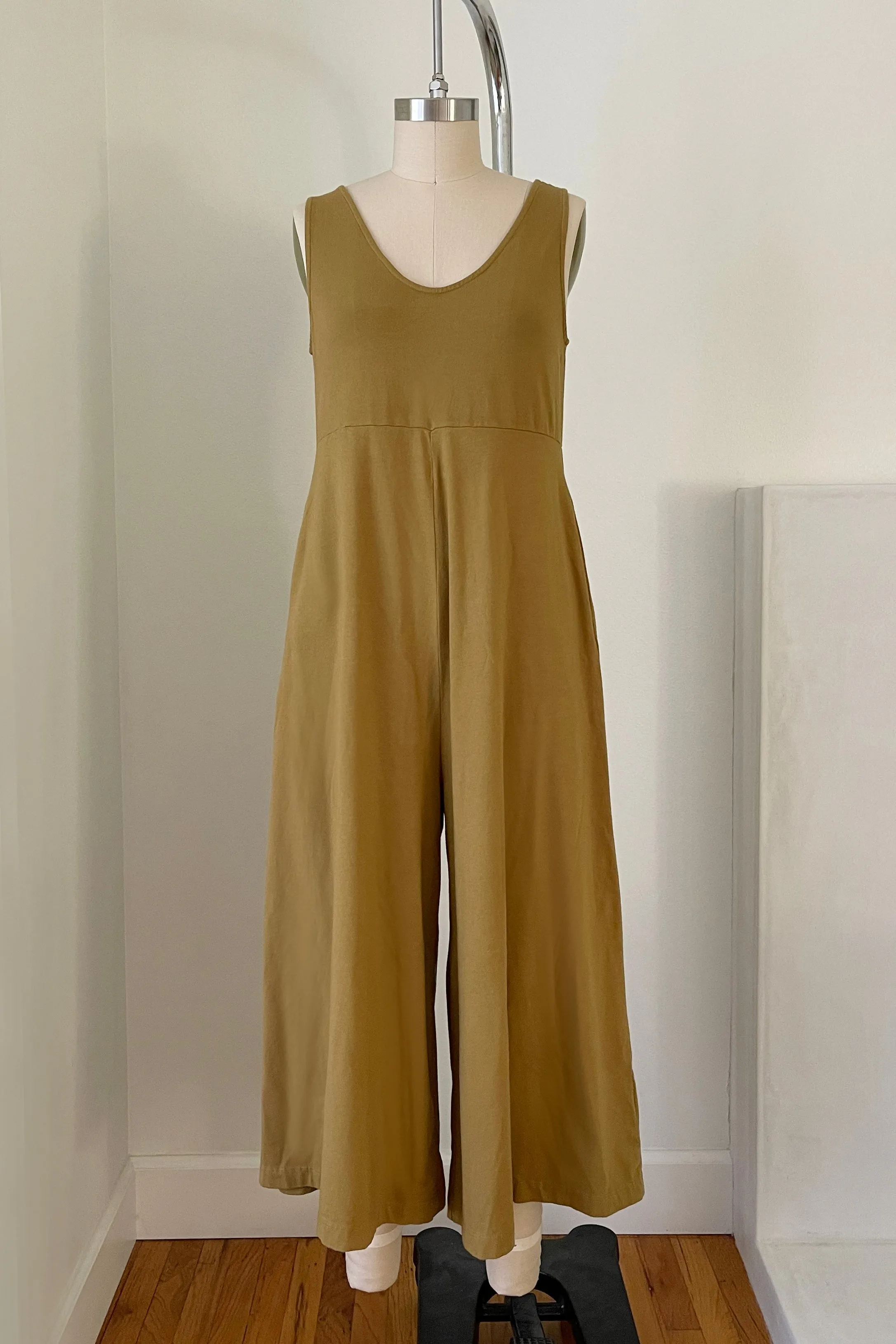 Lakeside Wide Leg Jumpsuit - Antique Bronze