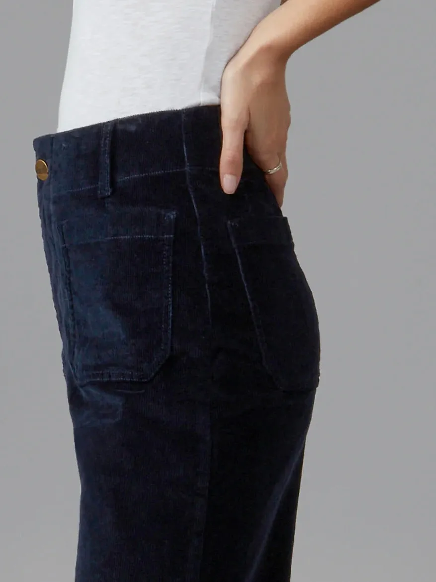 Lola Jeans : Colette Corduroy High Rise Wide Leg