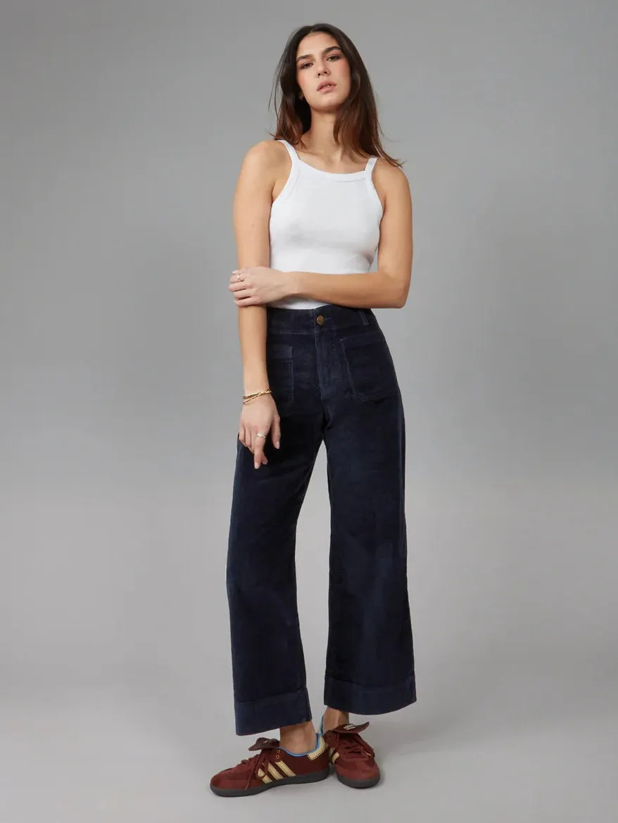 Lola Jeans : Colette Corduroy High Rise Wide Leg