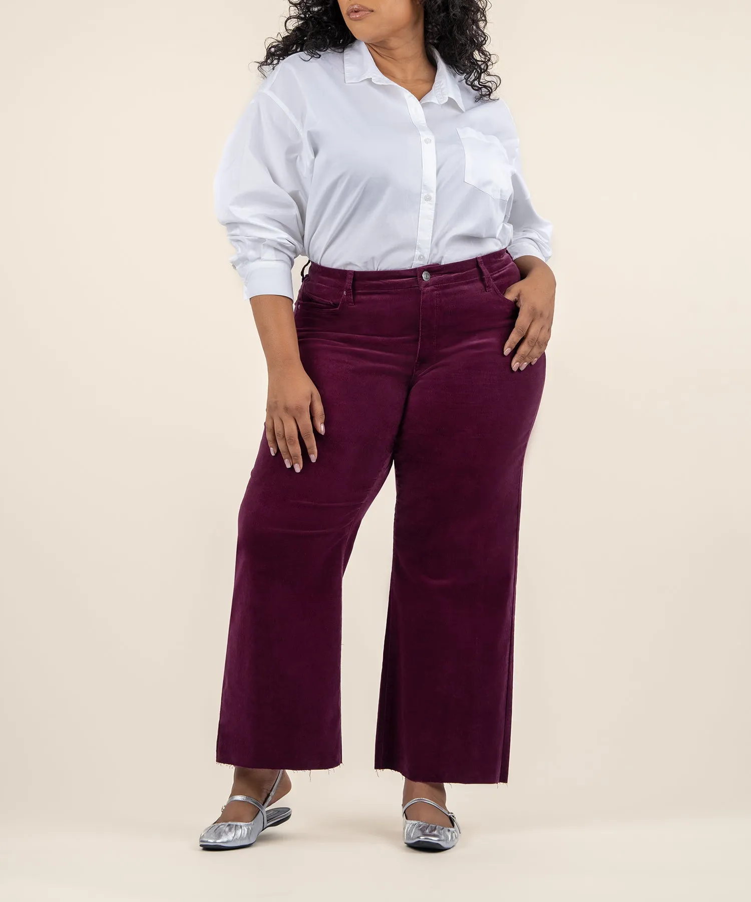 Meg High Rise Wide Leg, Plus