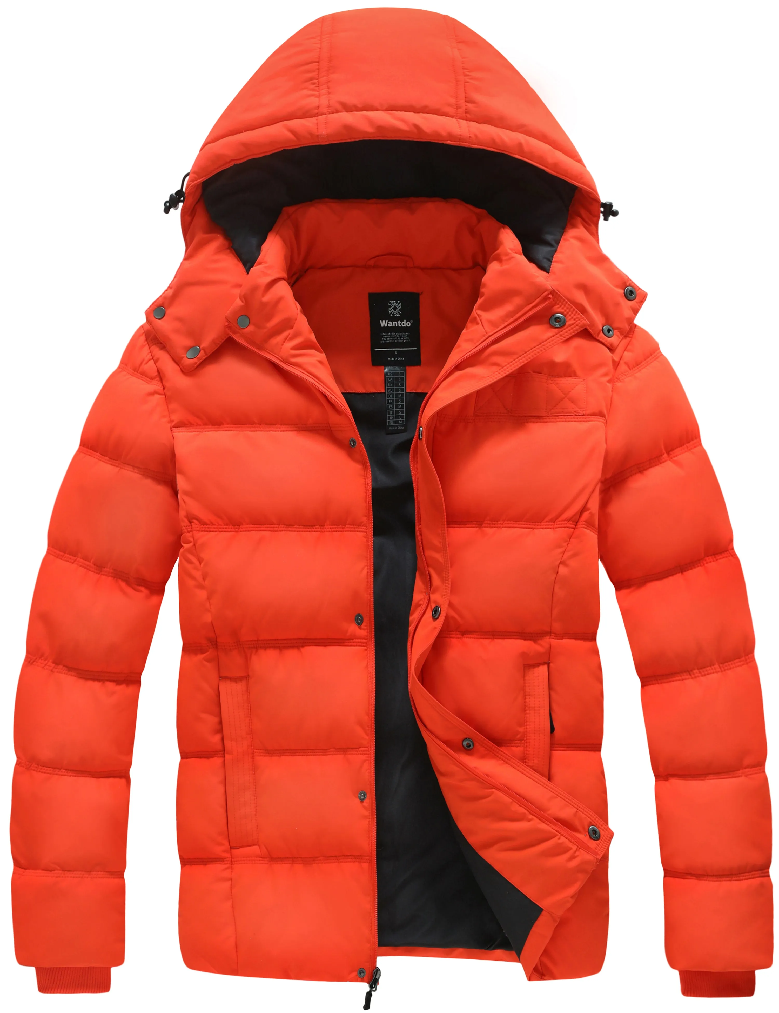 Men's Warm Puffer Jacket Winter Coat