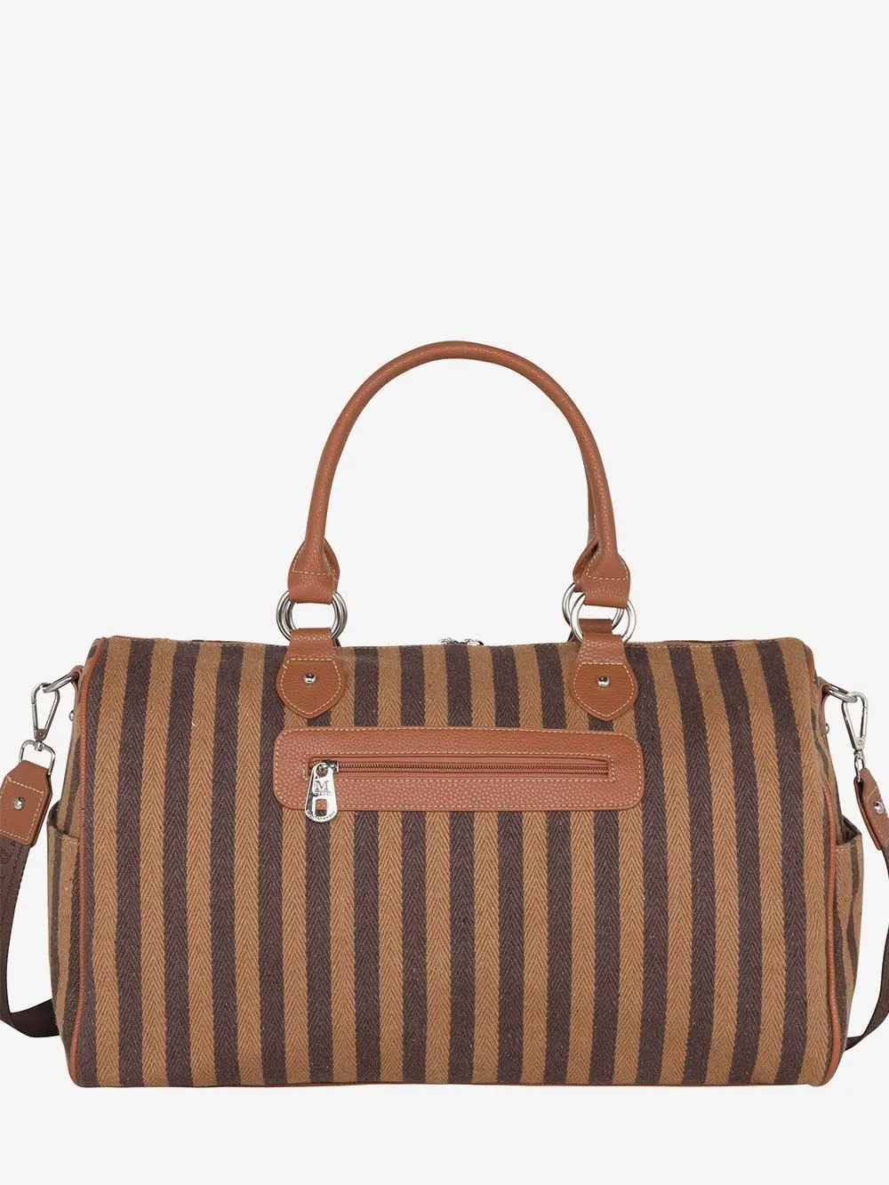 Montana West Aztec Canvas Weekender Bag