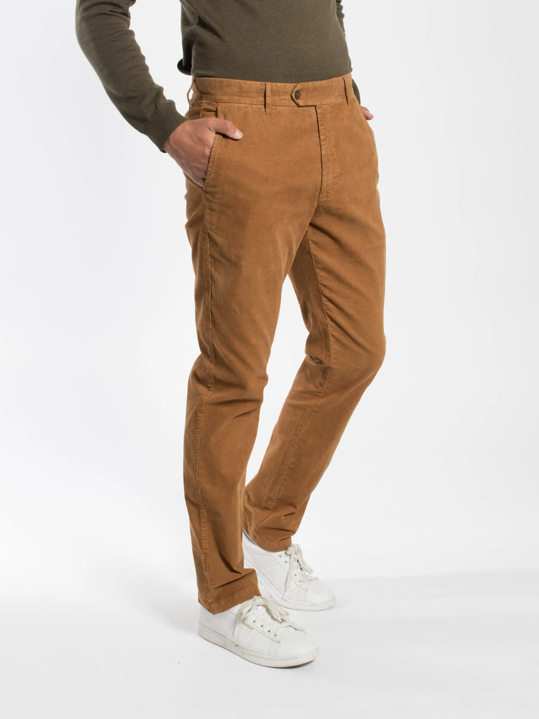 Nutmeg Corduroy Cotton Spandex Pant