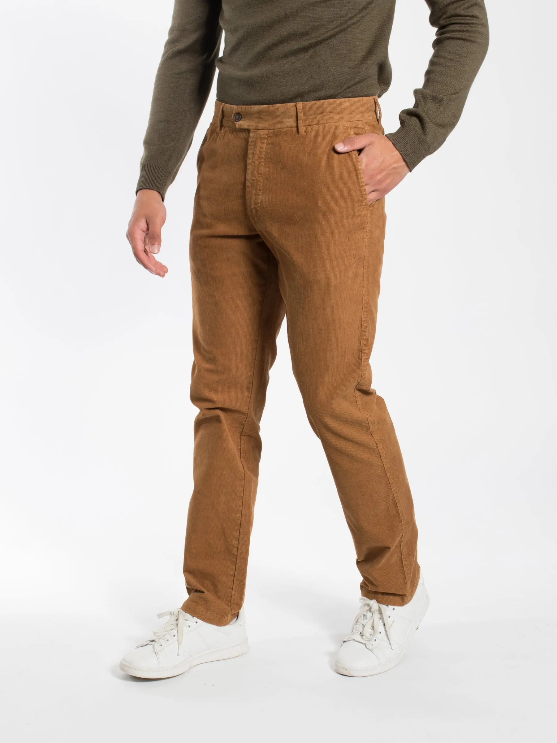 Nutmeg Corduroy Cotton Spandex Pant