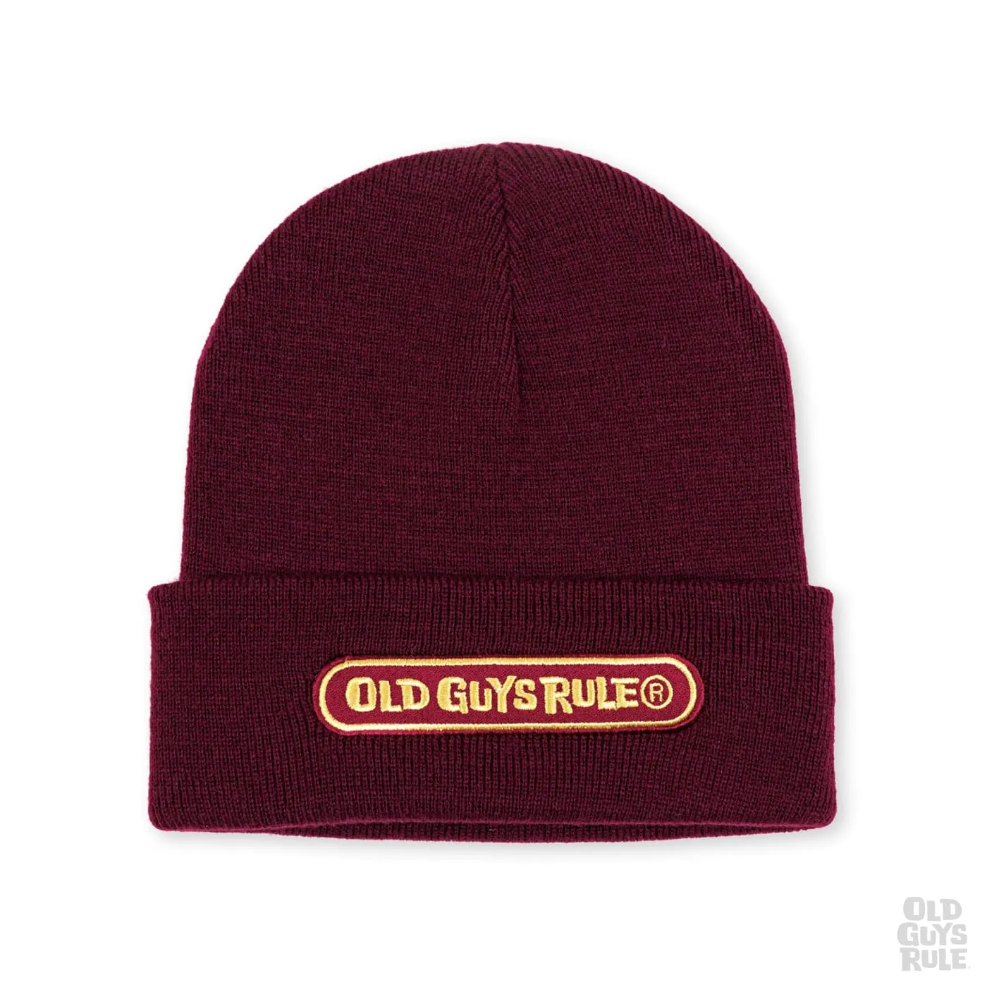 'Original' Cuffed Beanie - Burgundy