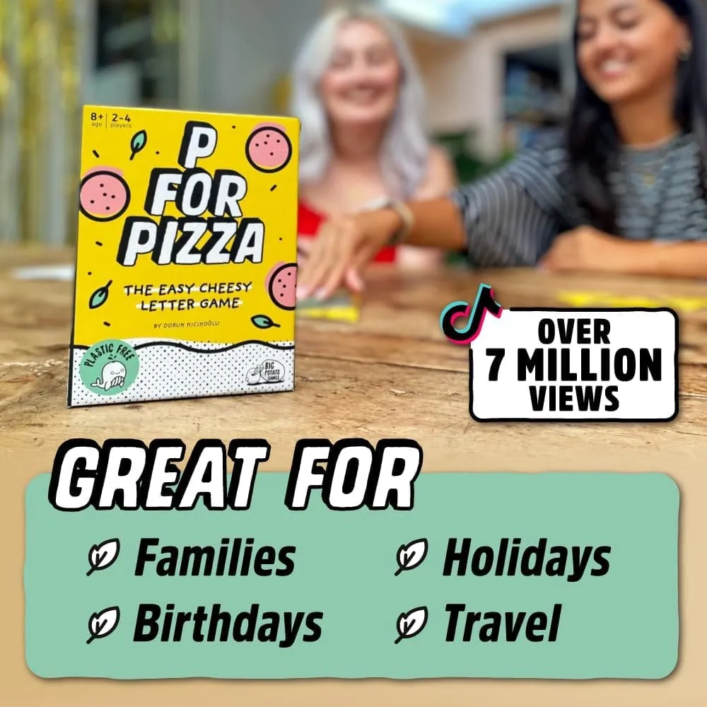 P for Pizza Family Board Game