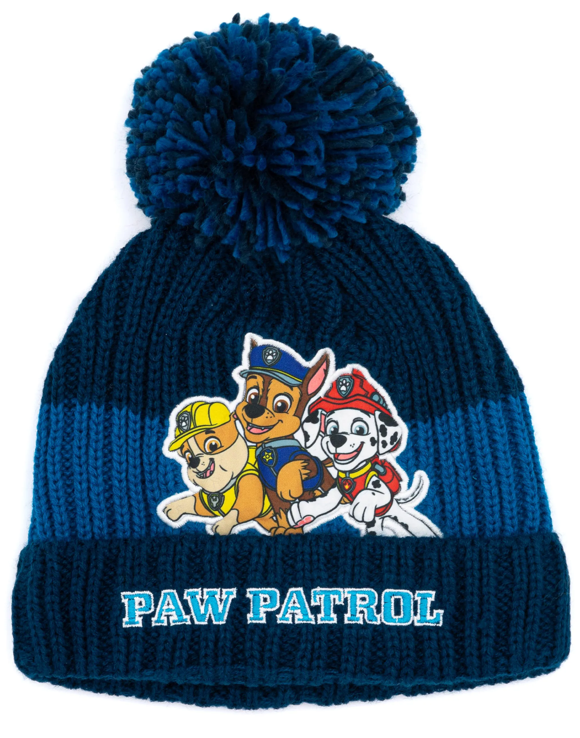 Paw Patrol Team Pose Boys Blue Beanie and Gloves Set