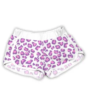 Pink & Purple Animal Print Shorts