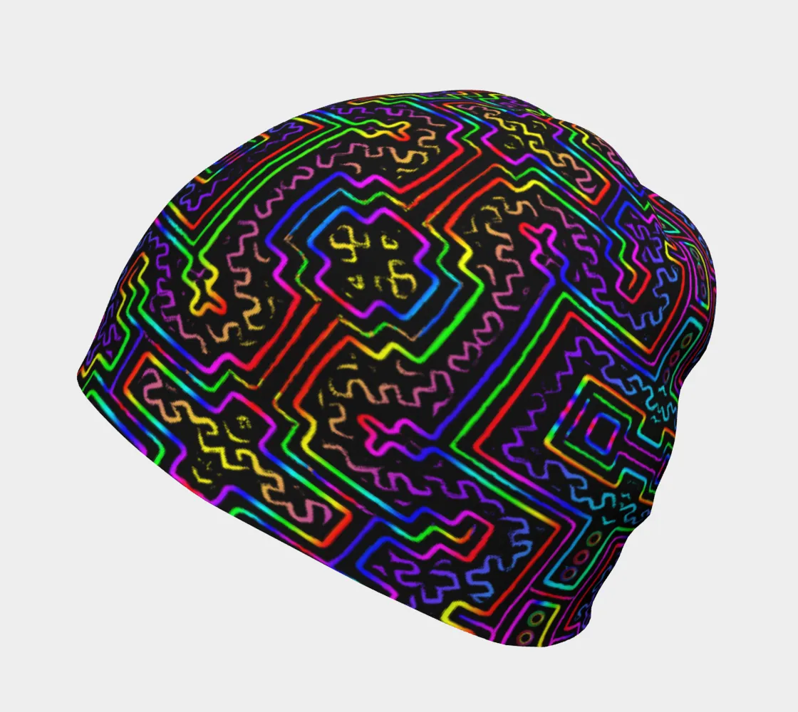 Prismatic Overlay Beanie