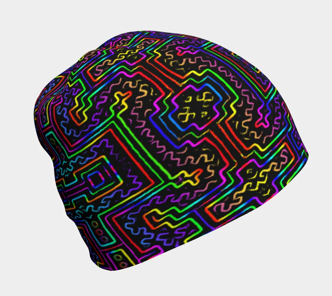 Prismatic Overlay Beanie