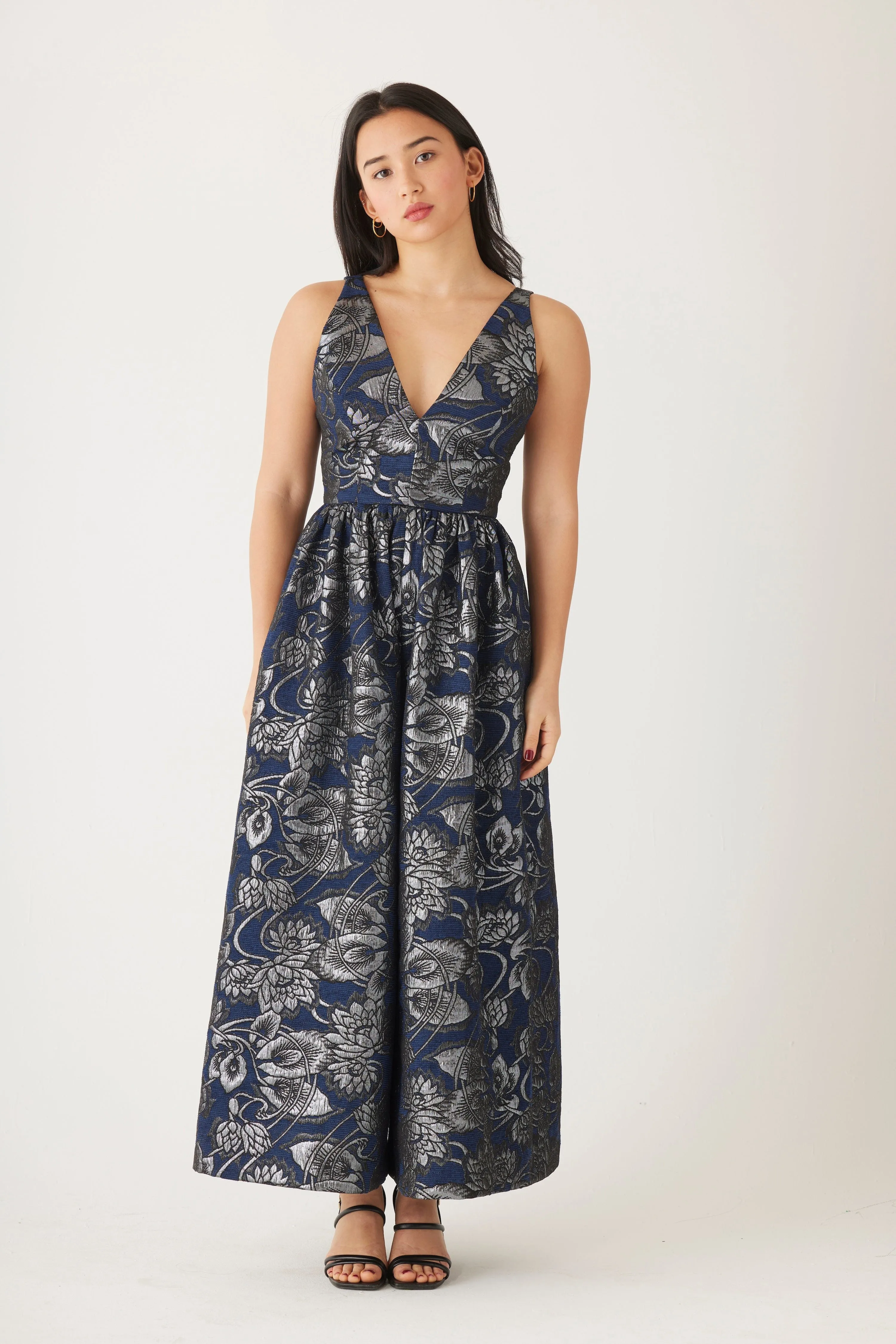 Quynh Jumpsuit in Brocade