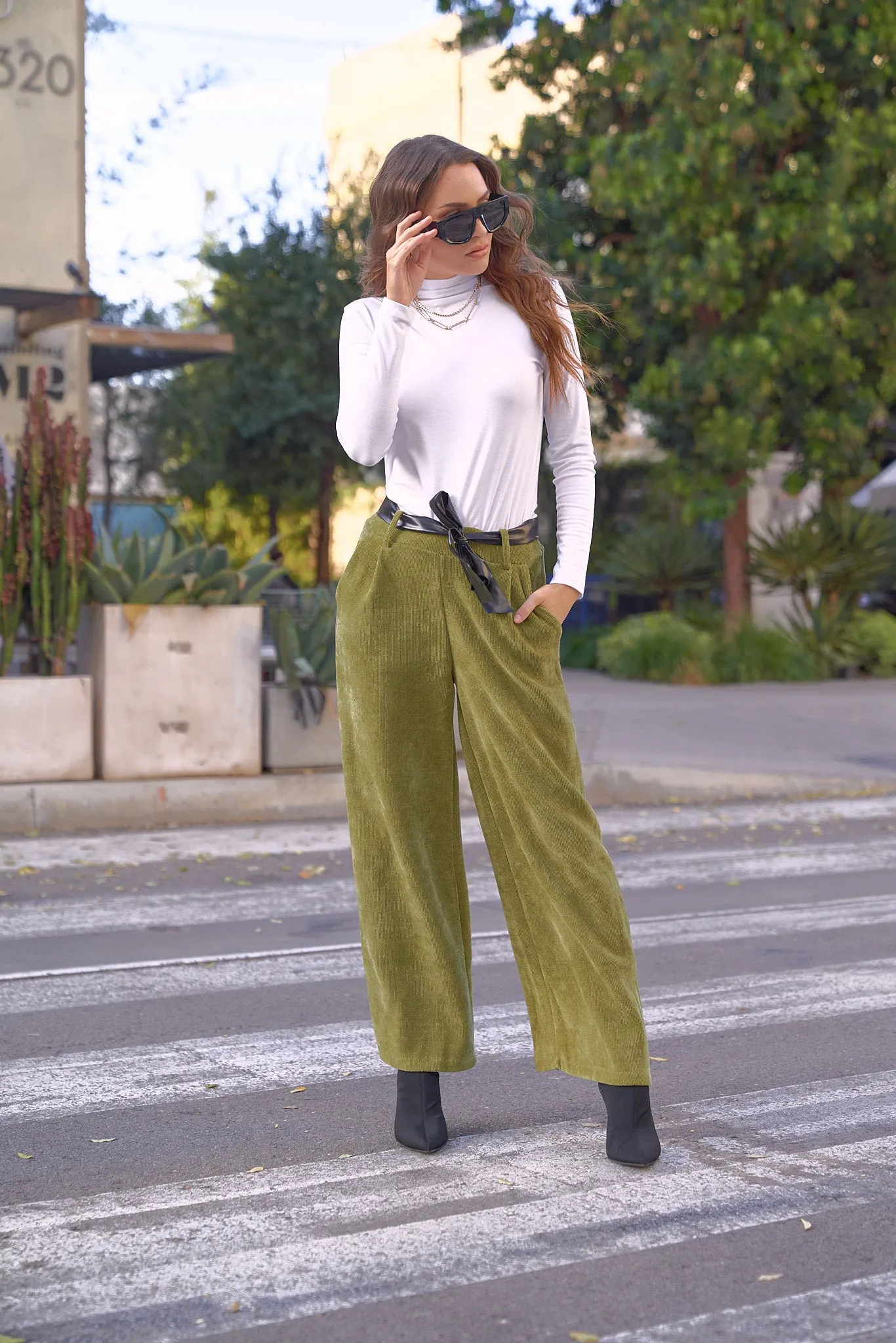 Relaxed Corduroy Pants