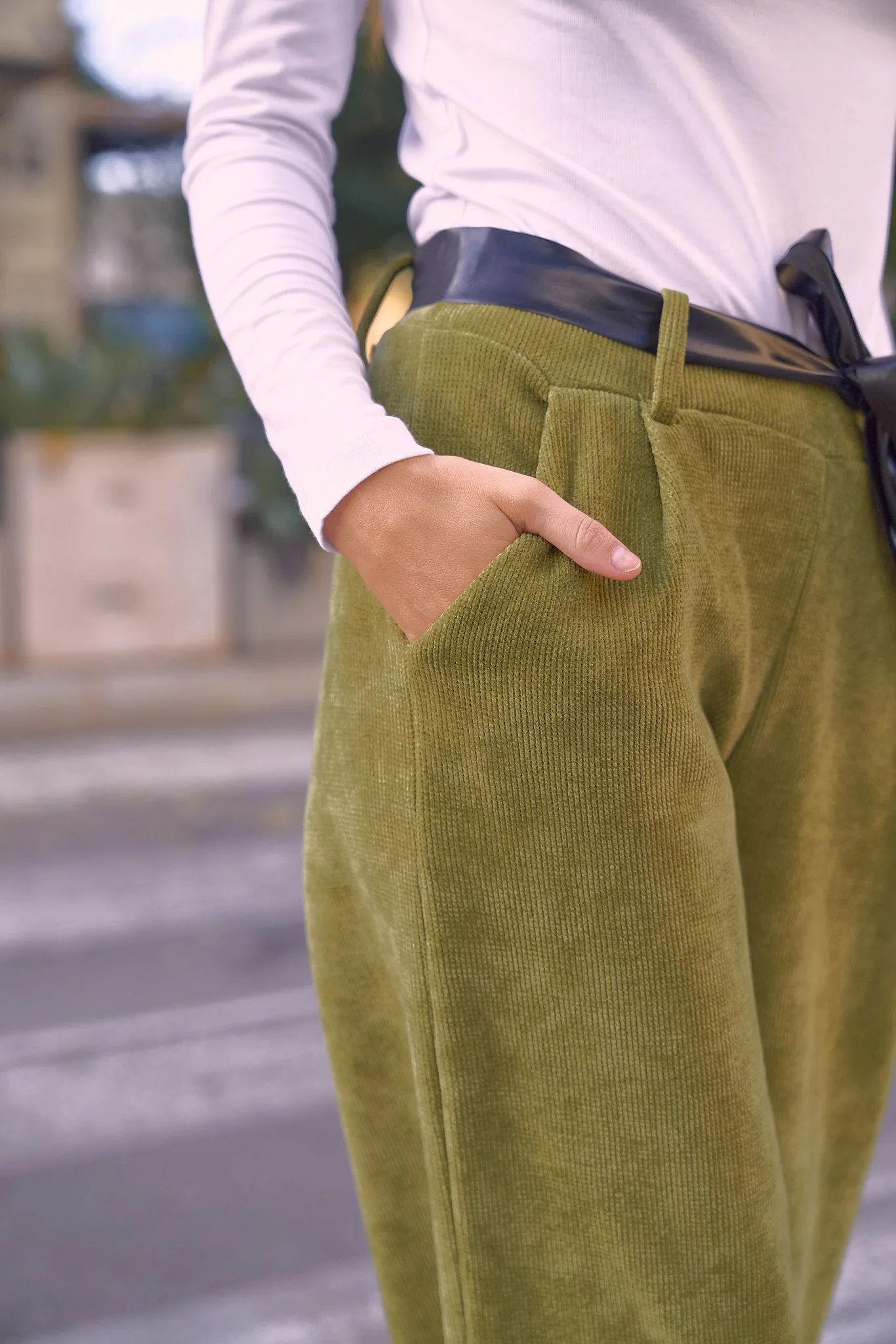 Relaxed Corduroy Pants