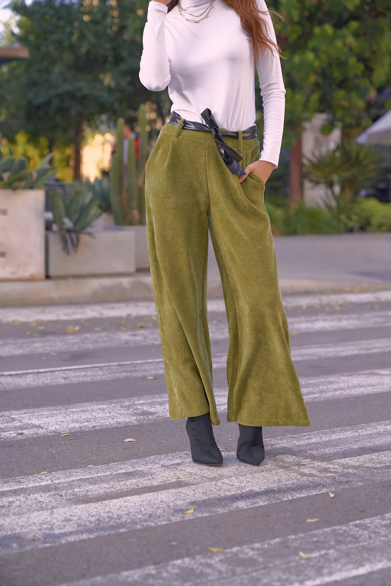 Relaxed Corduroy Pants