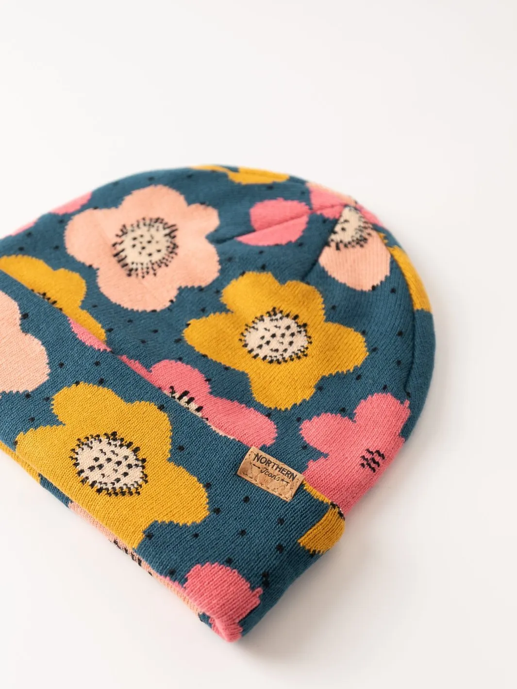 Retro Flower Beanie