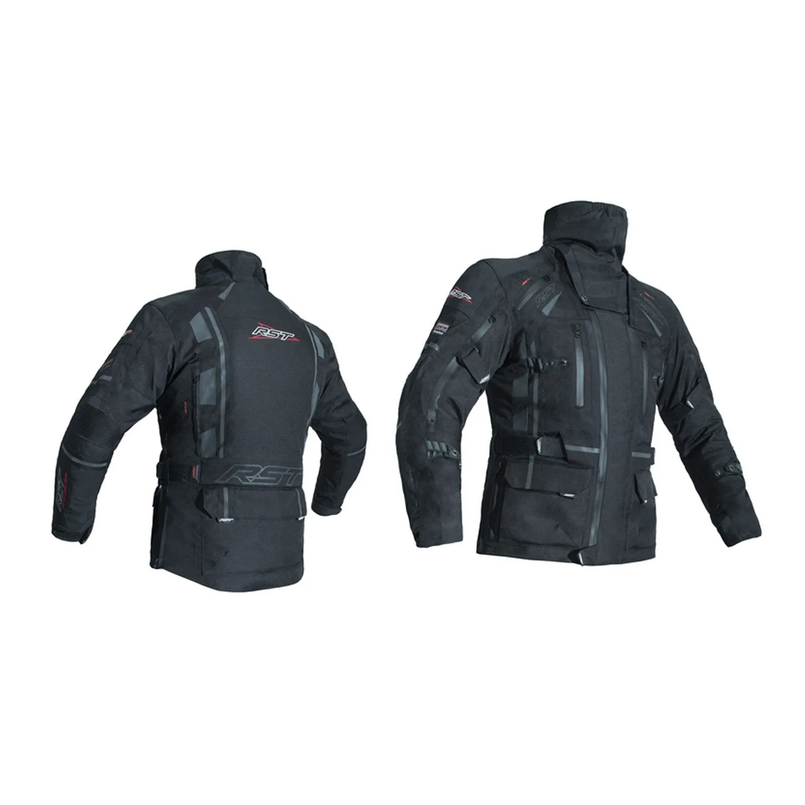 RST Pro Series 2416 Paragon V WP Mens CE Textile Motorcycle Jacket - Black