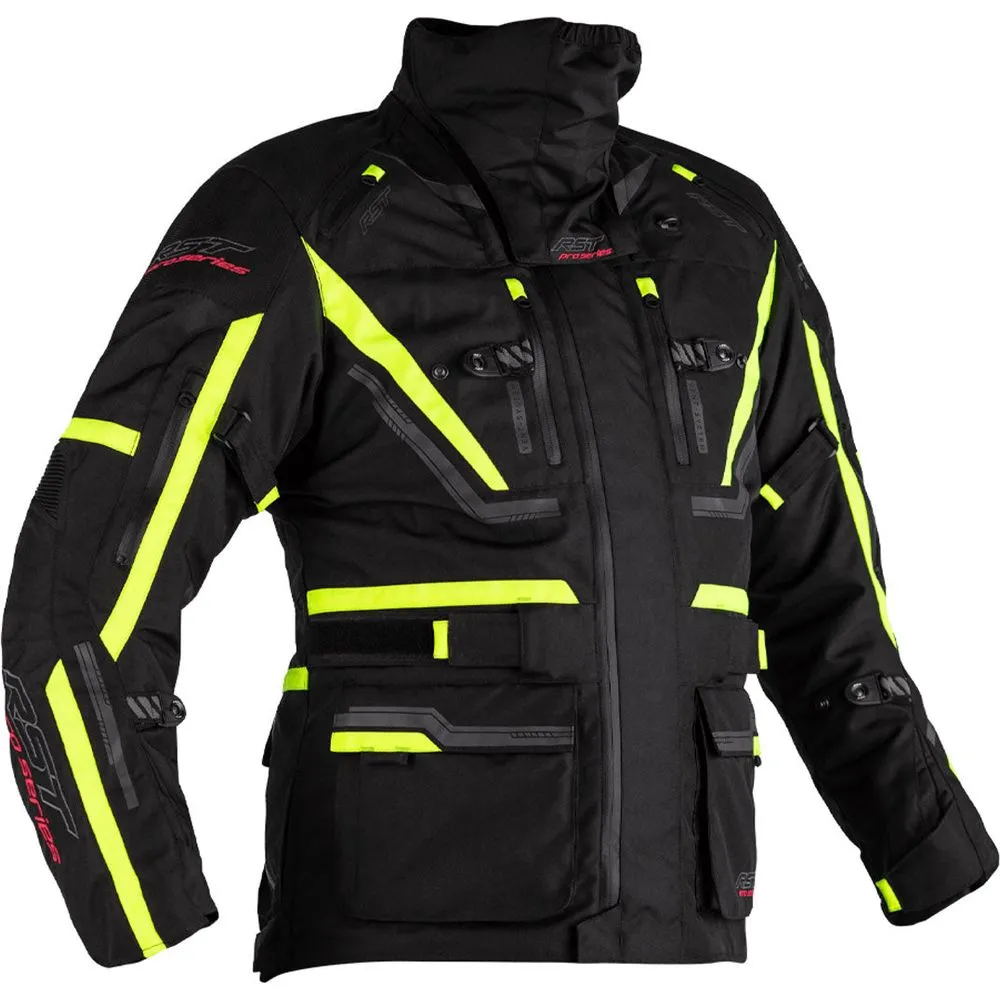 RST Pro Series Paragon 6 CE Textile Jacket Black / Fluo Yellow