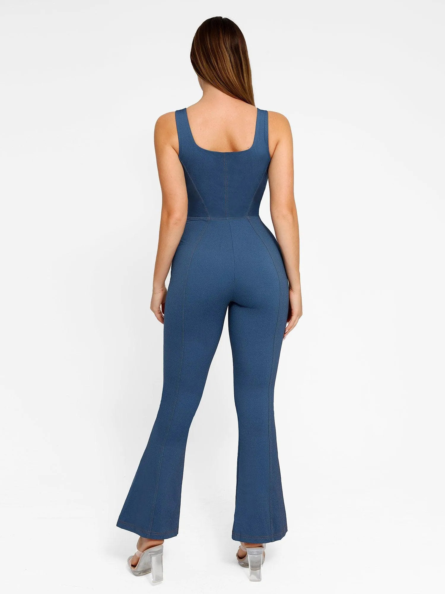 Shapewear Denim Sculpting Dress or Bodysuit or Jumpsuit