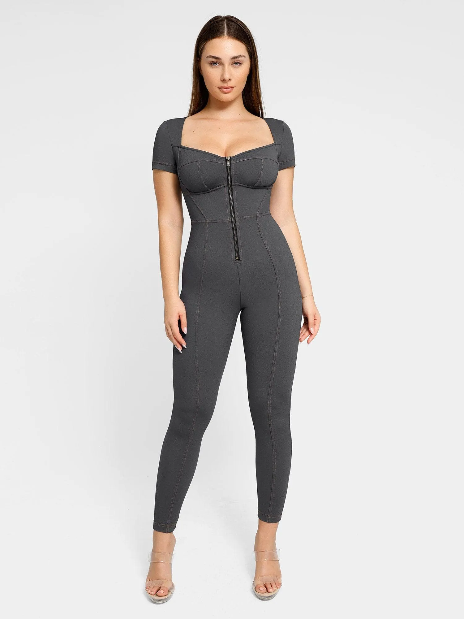 Shapewear Denim Sculpting Dress or Bodysuit or Jumpsuit