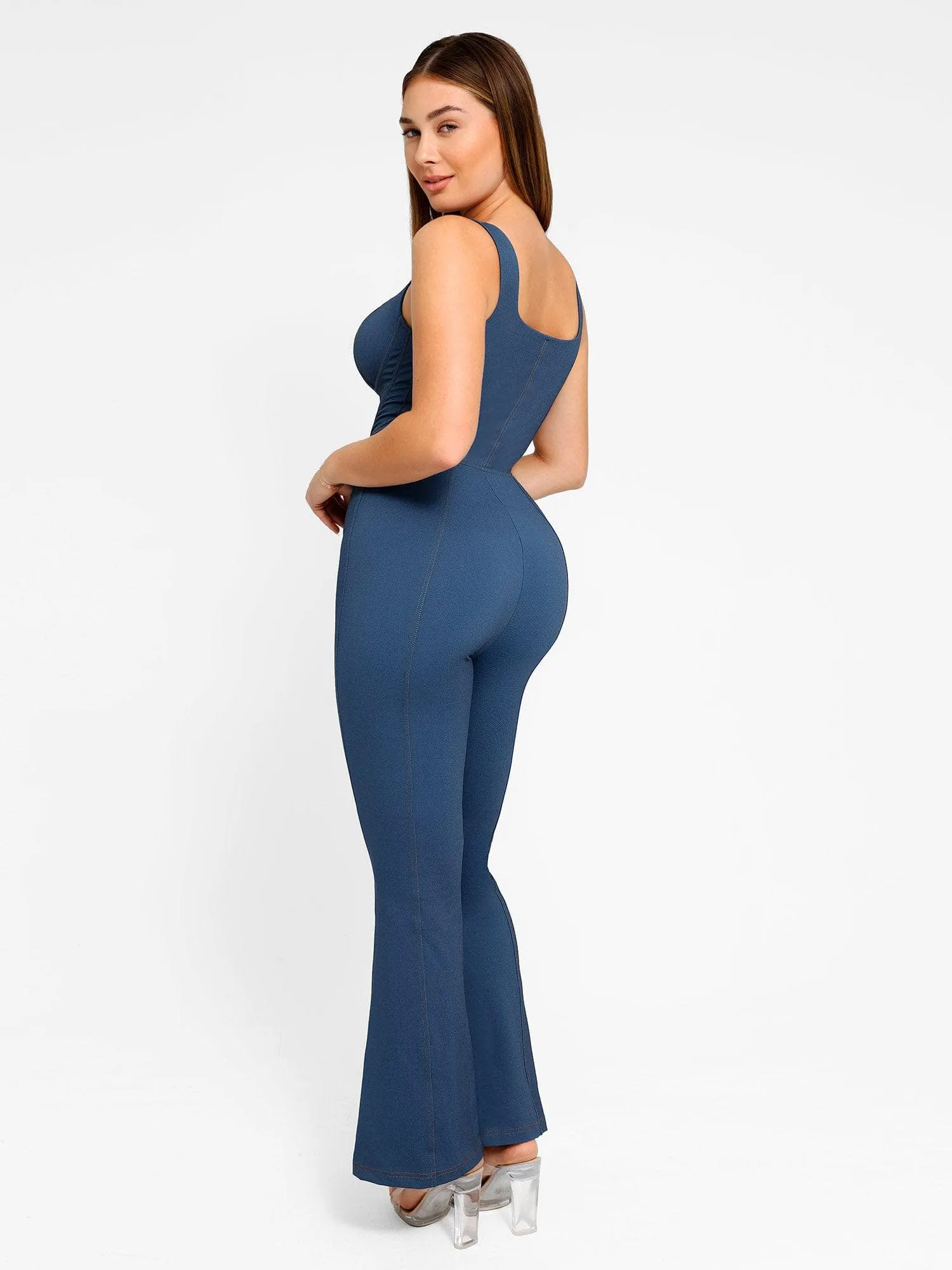 Shapewear Denim Sculpting Dress or Bodysuit or Jumpsuit