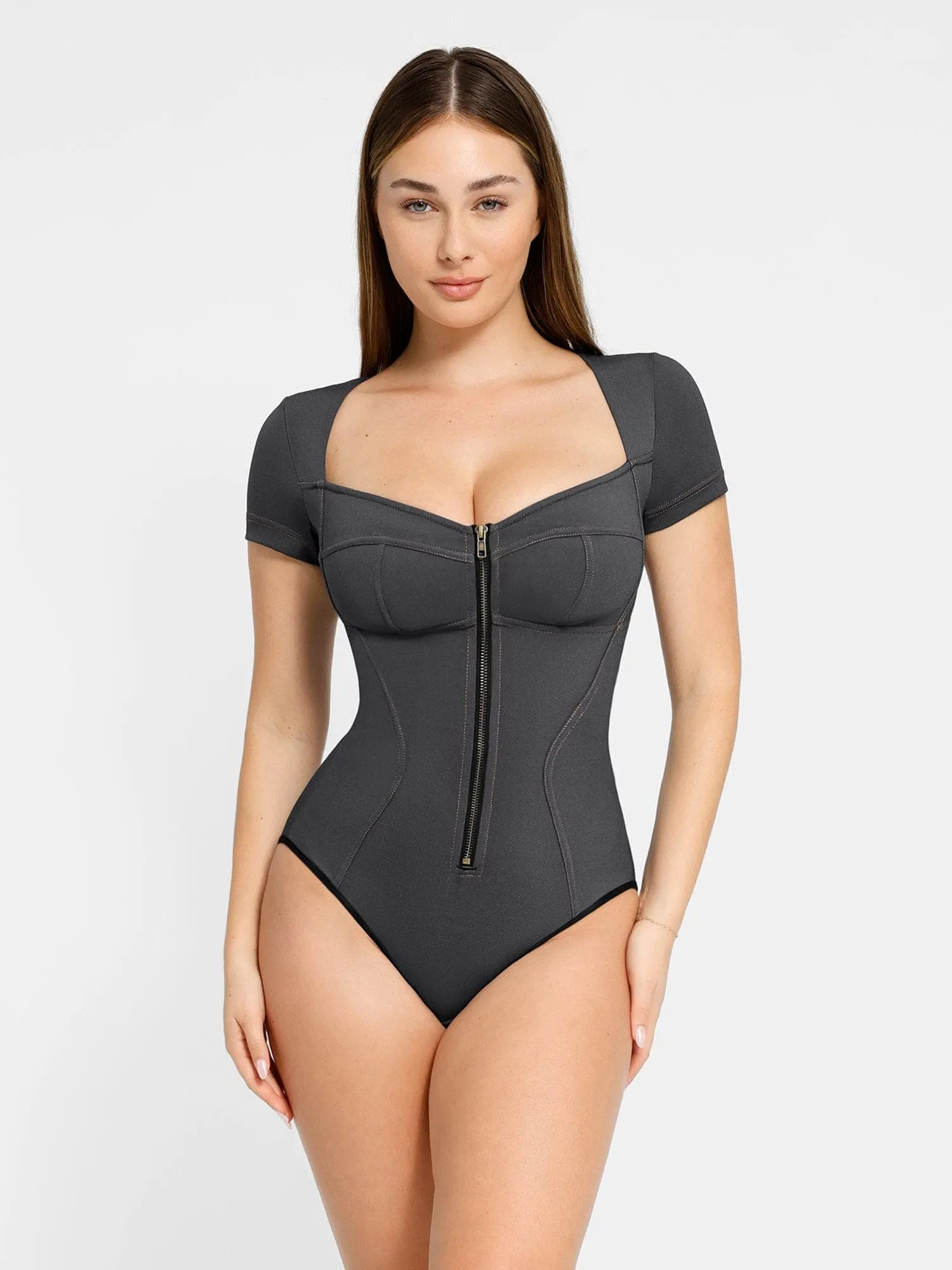 Shapewear Denim Sculpting Dress or Bodysuit or Jumpsuit