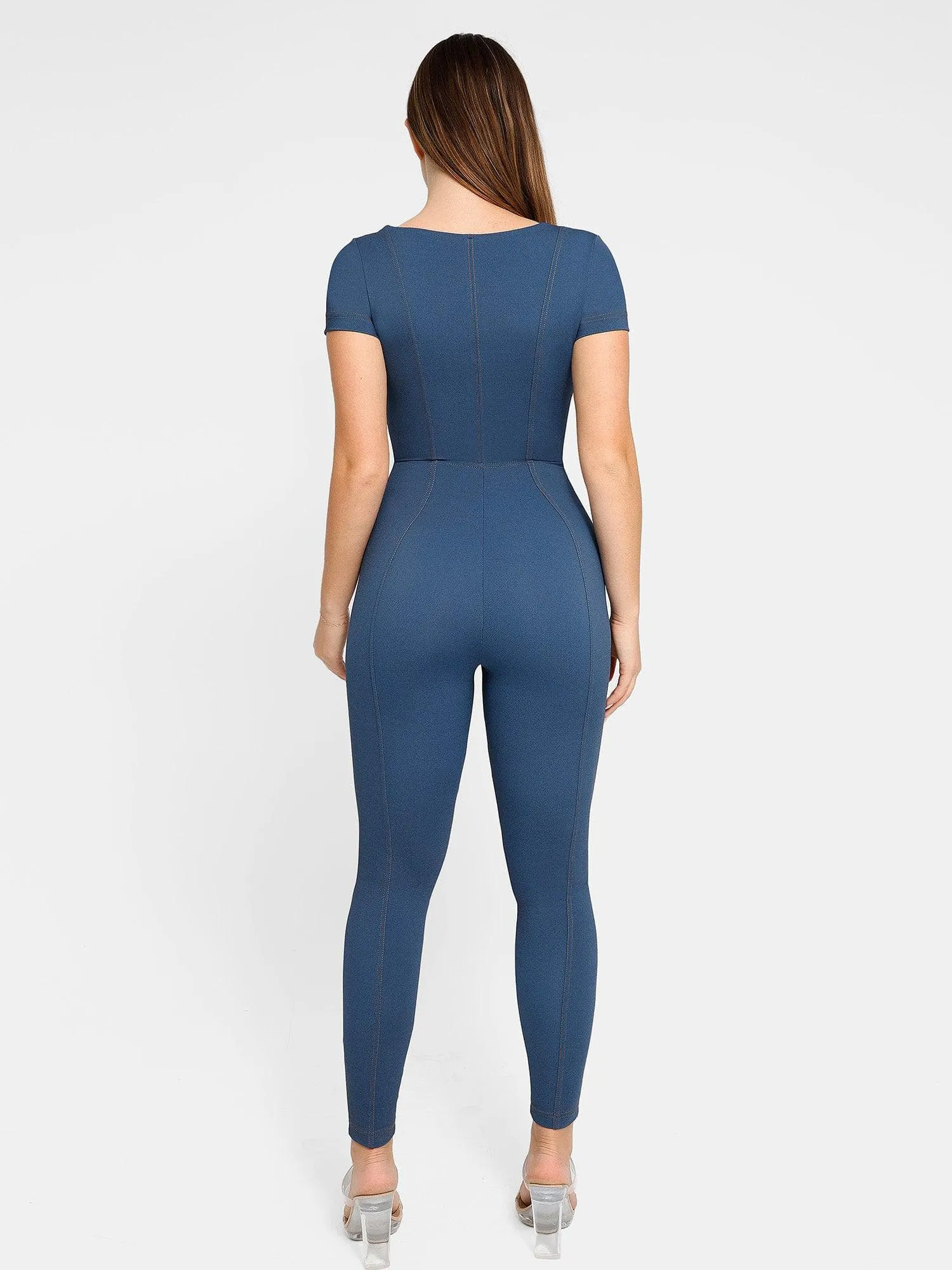 Shapewear Denim Sculpting Dress or Bodysuit or Jumpsuit