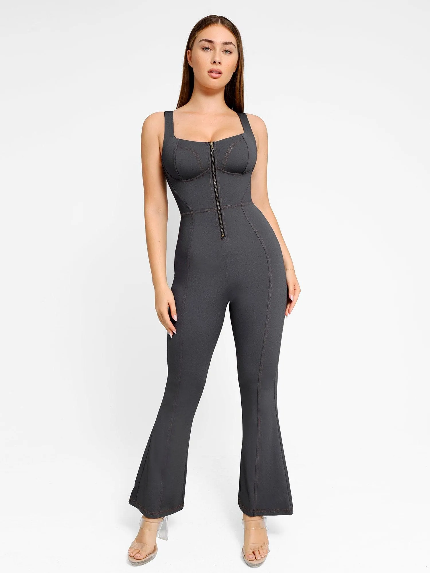 Shapewear Denim Sculpting Dress or Bodysuit or Jumpsuit