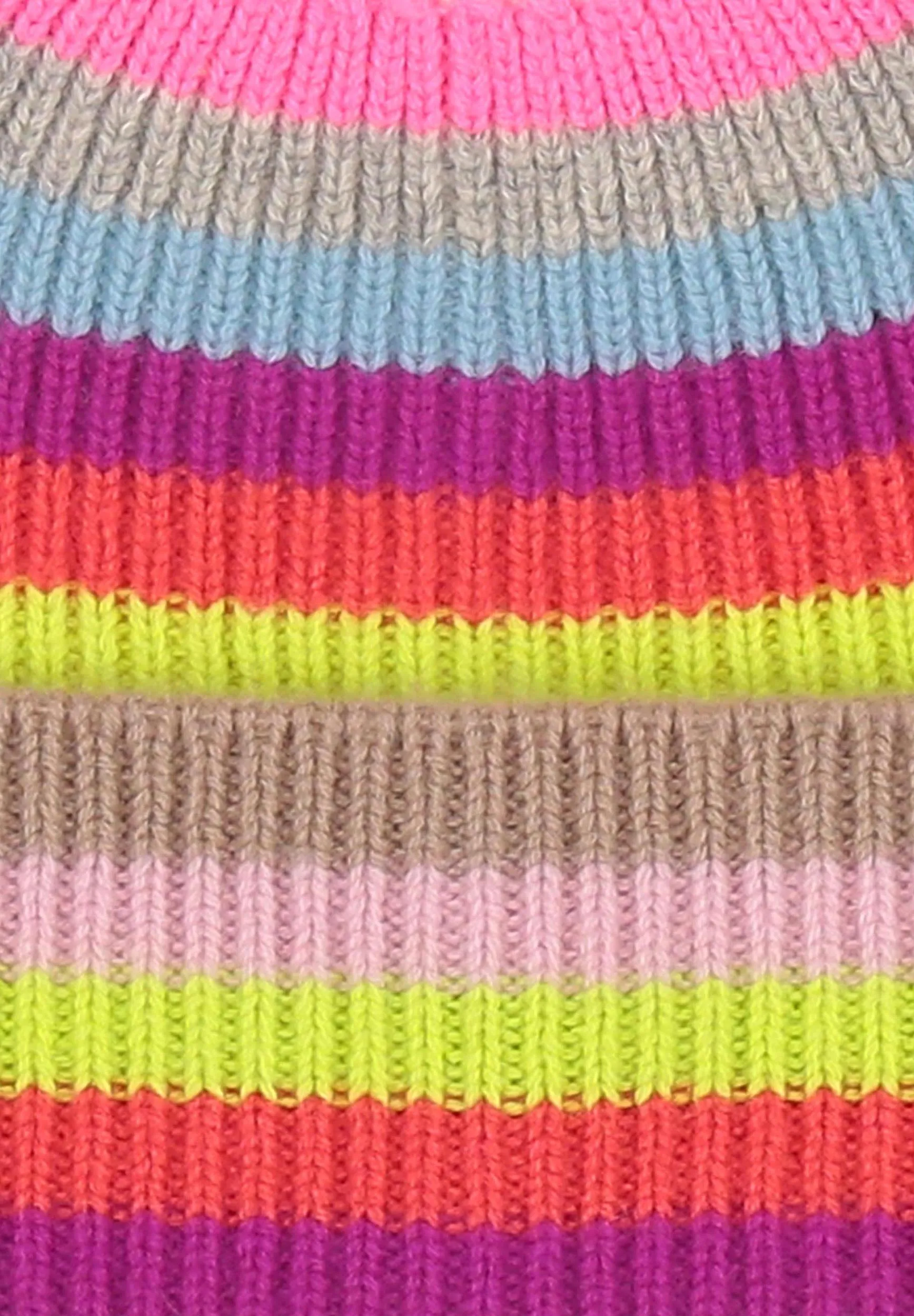 Signature Multi Stripe Knit Beanie