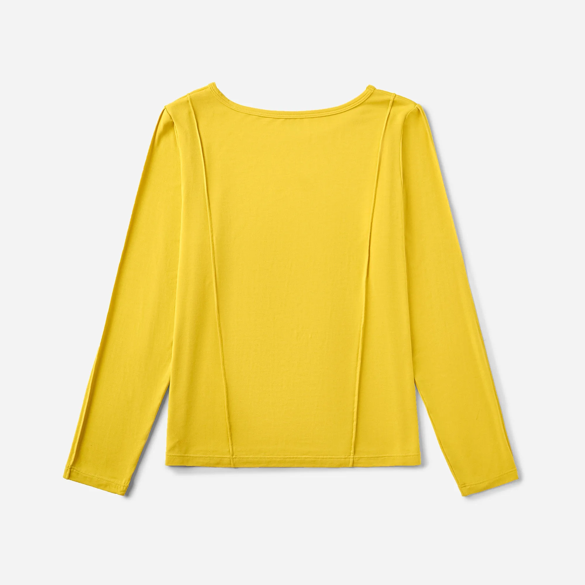 Silktouch TENCEL™ Modal Air Round Neck Long Sleeve Top