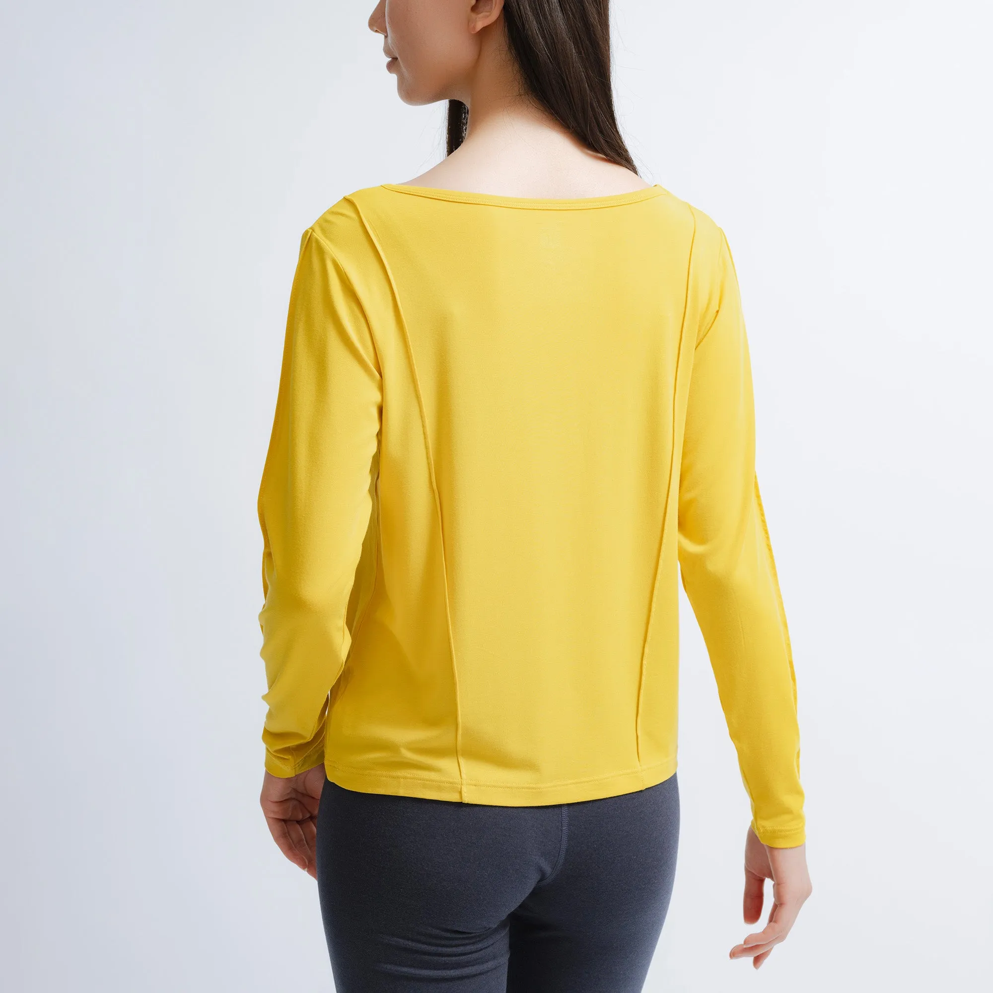 Silktouch TENCEL™ Modal Air Round Neck Long Sleeve Top