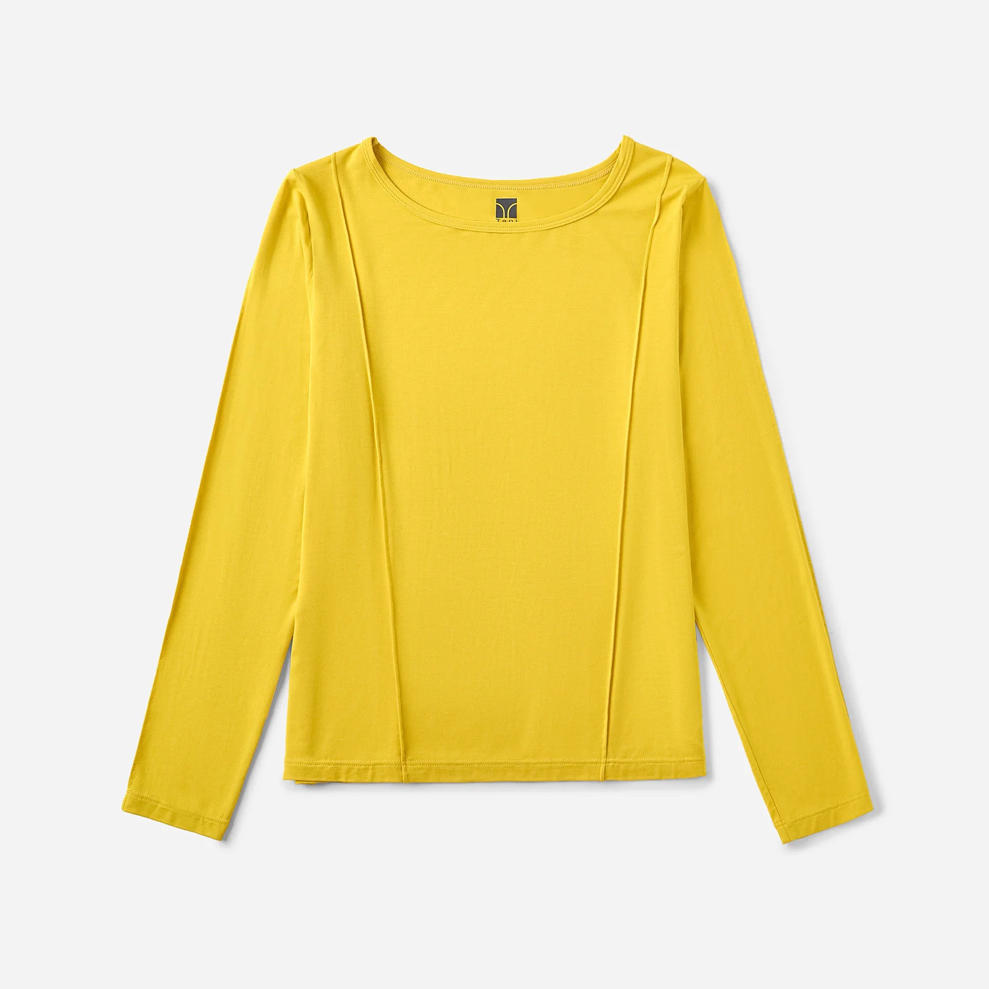 Silktouch TENCEL™ Modal Air Round Neck Long Sleeve Top