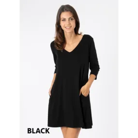 Simply Noelle Everyday Basic Knit Dress