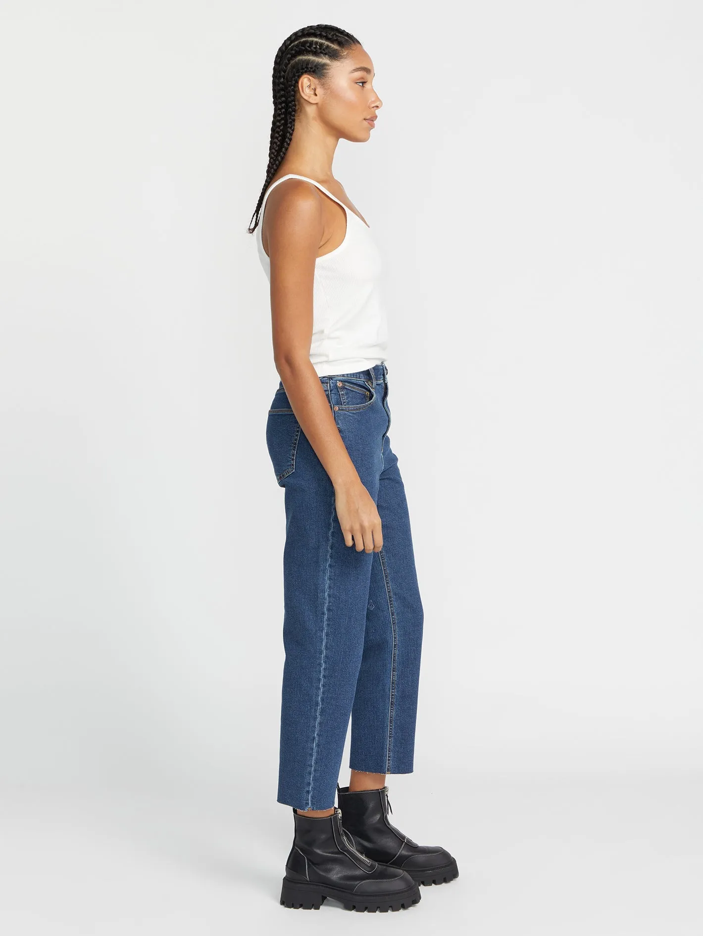 Stoned Straight Jeans - Vintage