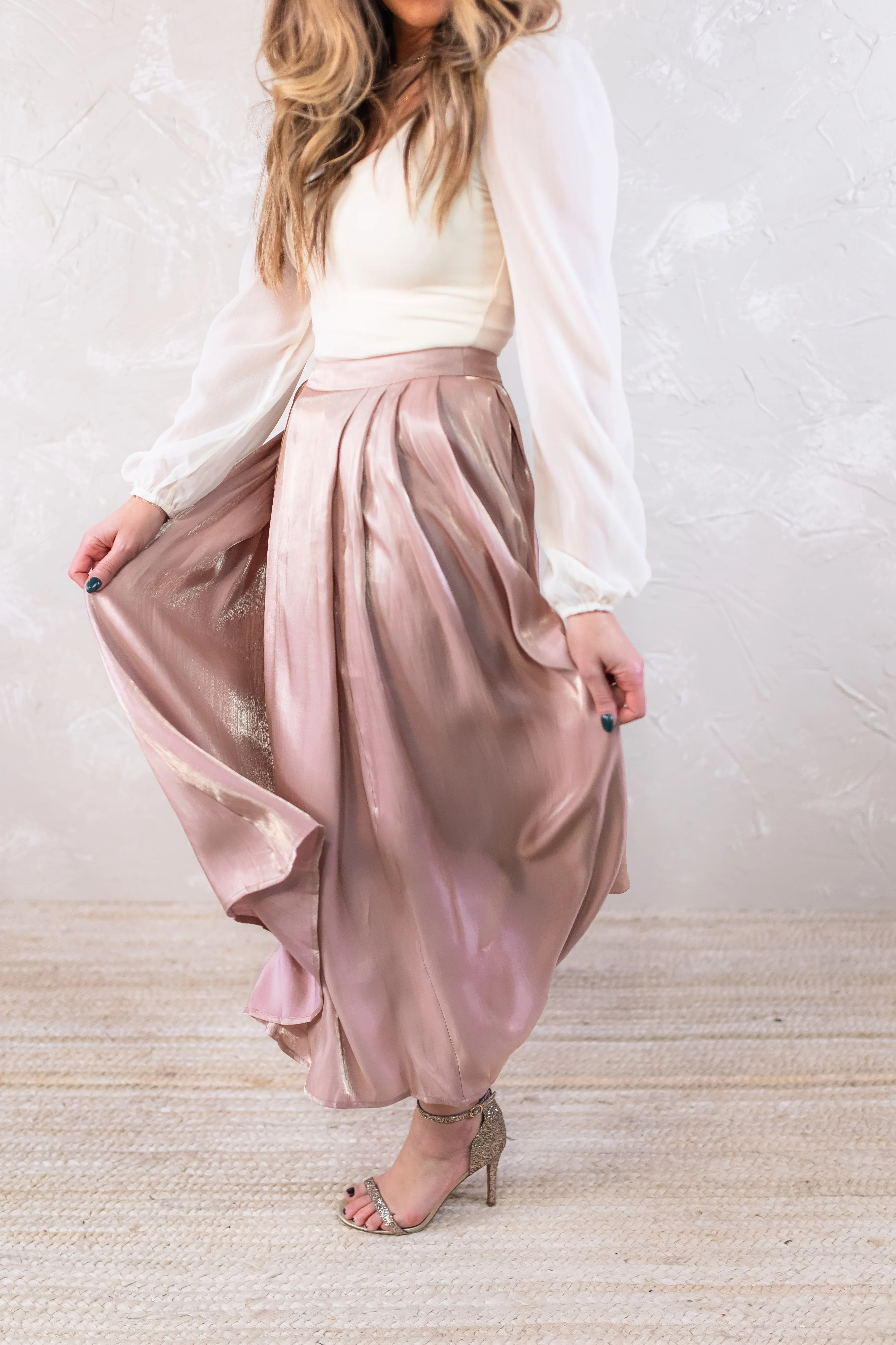 The Party Scene Midi Skirt