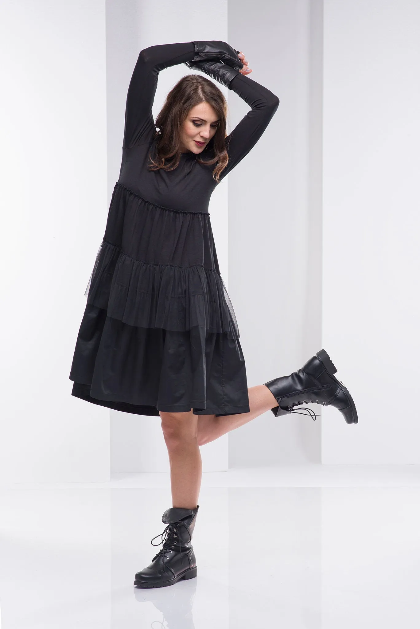 Tiered Tunic Dress