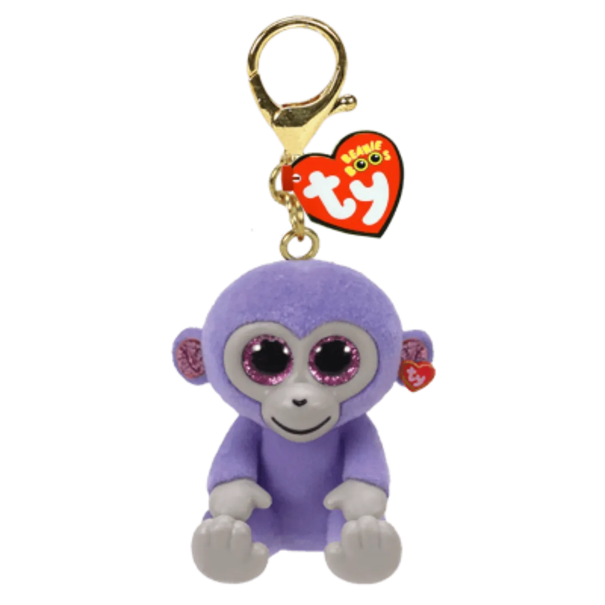 Ty Mini Boos Clip - Grapes Monkey