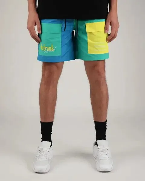 Unsinkable Color Blocked "7 Shorts