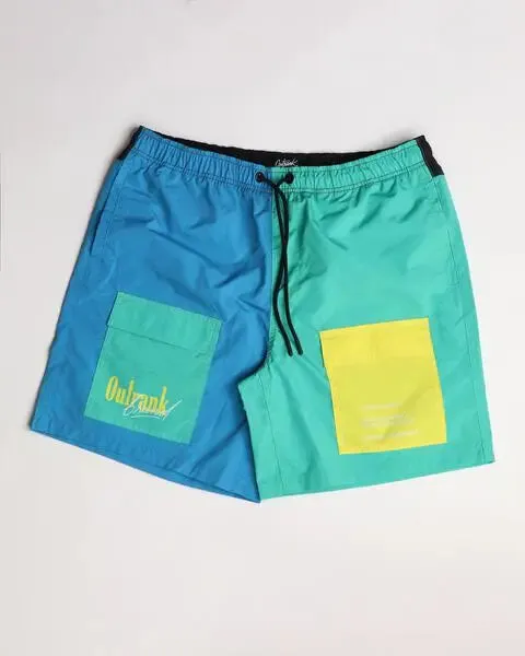 Unsinkable Color Blocked "7 Shorts