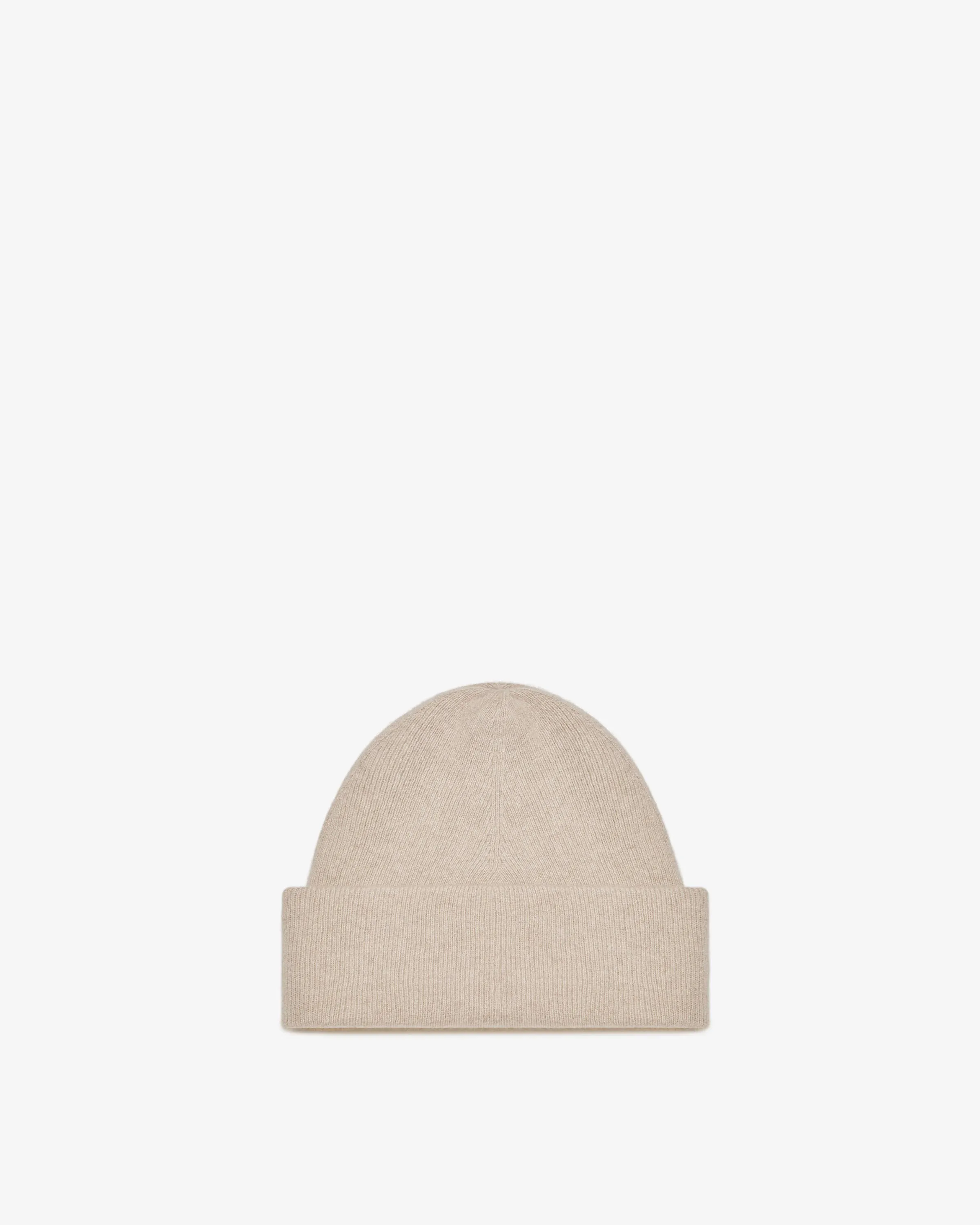 Westray Ribbed Cashmere Beanie - Alabaster