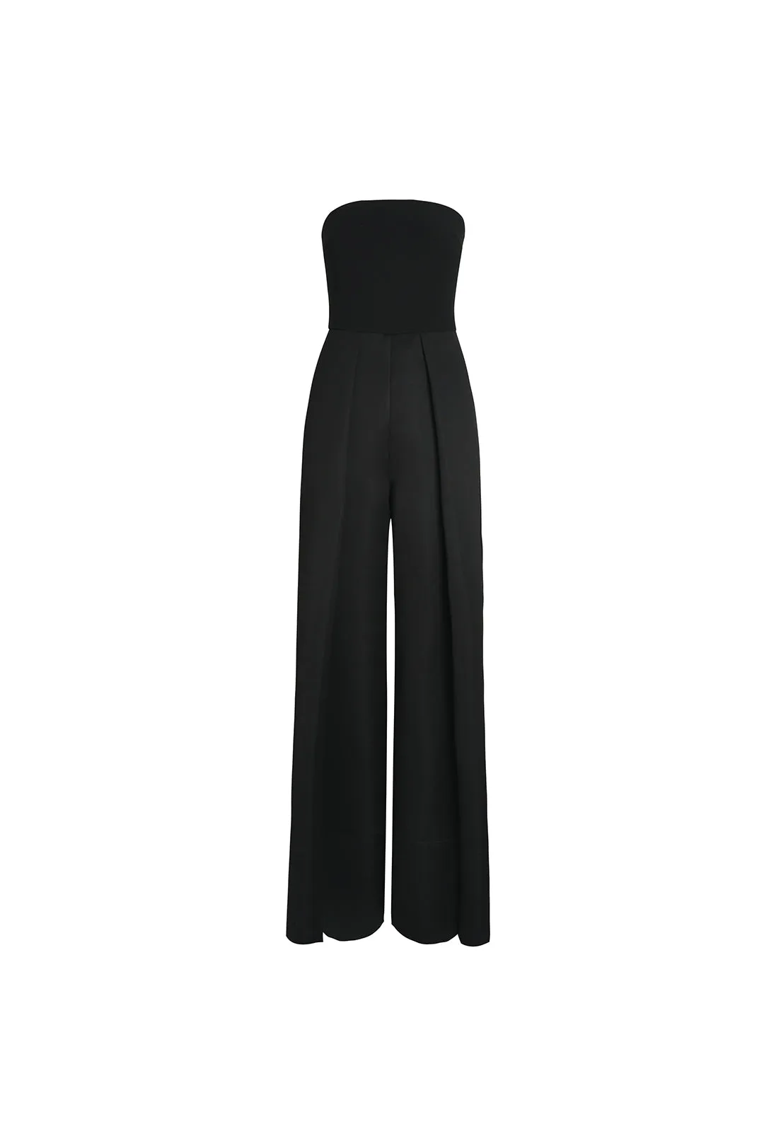 Wide leg jumpsuit | Black jumpsuit | Street shooting jumpsuit