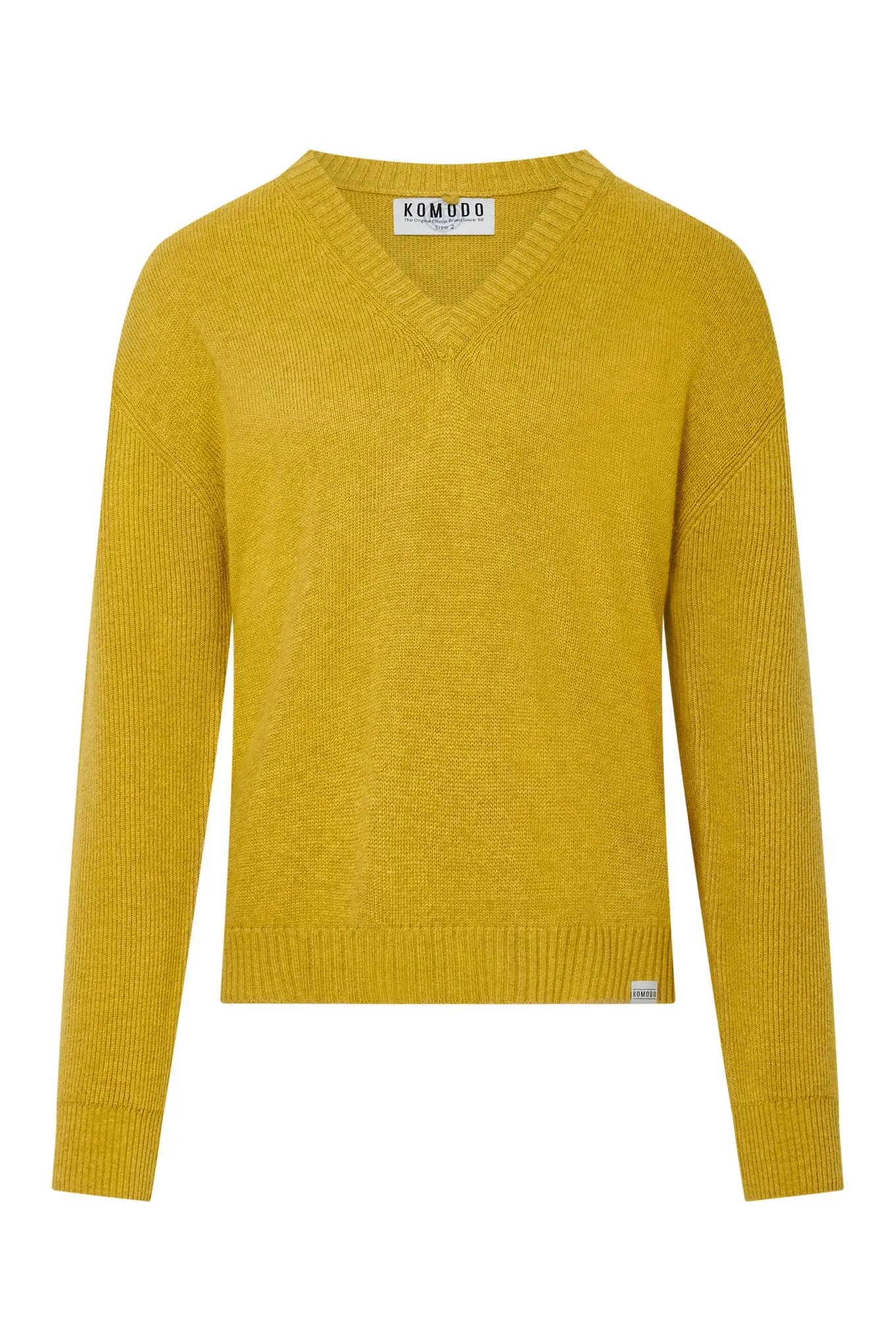 WONDER Wool Blend Jumper - Mustard